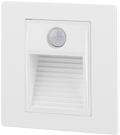 Подсветка для лестниц и ступеней c датчиком движения и освещенности Sensor DK1020-WH