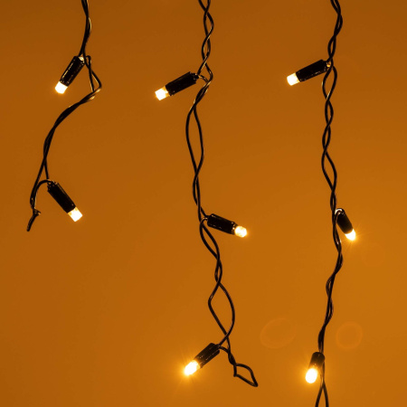 картинка Светодиодная гирлянда ARD-EDGE-CLASSIC-2400x600-BLACK-88LED-FLASH Warm/Warm (230V, 6W) (Ardecoled, IP65) 031192 от магазина BTSvet