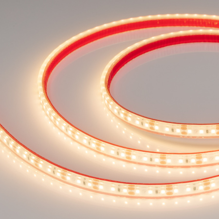 картинка Светодиодная лента герметичная RTW-PFS-A120-11mm 12V Warm3000 (9.6 W/m, IP68, 2835, 5m) (Arlight) 033901 от магазина BTSvet