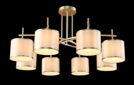 картинка Потолочная люстра SERGIO PL8 GOLD от магазина BTSvet