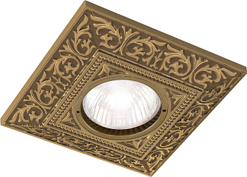 Встраиваемый точечный светильник Square FD1125CPB