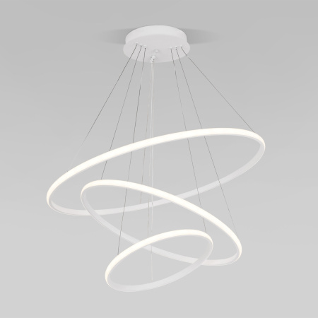 картинка Подвесной светодиодный светильник Collars 90264/3 белый от магазина BTSvet