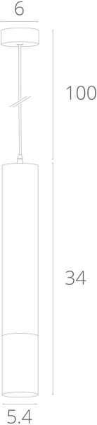 картинка Подвесной светильник A1520SP-1BK от магазина BTSvet