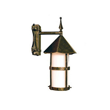 Кованый настенный фонарь уличный Valerie 150-12/bg-01