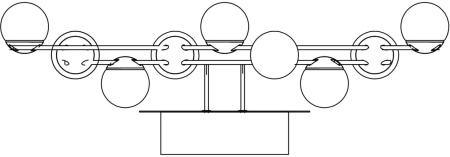 картинка Бра светодиодное Tessara MOD081WL-L13G3K от магазина BTSvet