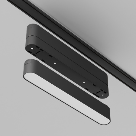 картинка Адаптер к трековому светильнику Radity L115mm черный Accessories for tracks Radity TRA084FC-11LB от магазина BTSvet