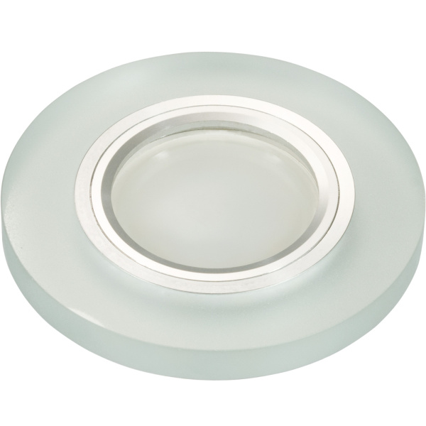 Встраиваемый светильник со светодиодной подсветкой Luciole DLS-L112 GU5.3 CHROME/MATT CLEAR