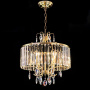 картинка Люстра подвесная хрустальная Бронза Инга CL335163 от магазина BTSvet