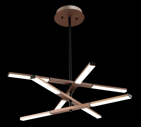 картинка Потолочная люстра светодиодная с пультом HI-WAY SP8 COFFEE от магазина BTSvet