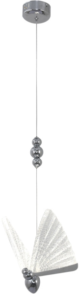 Подвесной светильник светодиодный для детской Баттерфляй 08444-1B,02