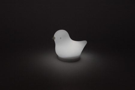 картинка Ночник светодиодный для детской с диммером и выключателем NLED-412-1W-W от магазина BTSvet