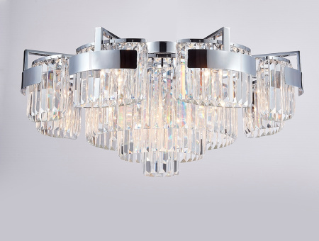 картинка Потолочная люстра хрустальная 4356+6/PL chrome от магазина BTSvet