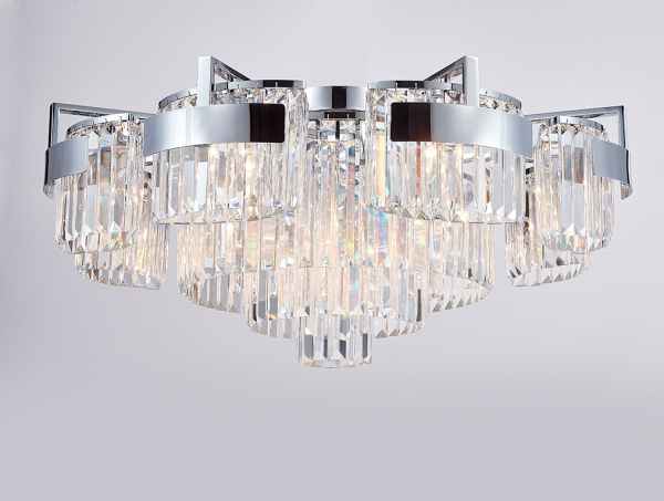 картинка Потолочная люстра хрустальная 4356+6/PL chrome от магазина BTSvet