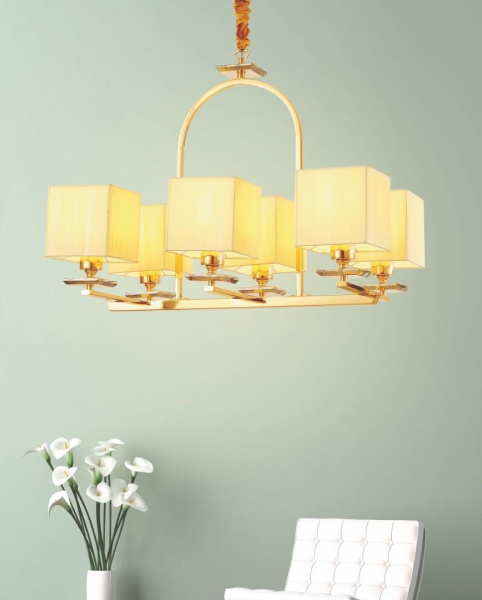 картинка Подвесная люстра Liniano LDP 17100-6 GD от магазина BTSvet