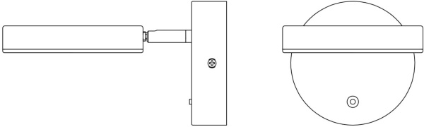 картинка Бра светодиодное с выключателем Fad MOD070WL-L8B3K от магазина BTSvet