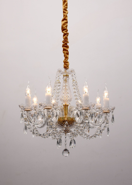 картинка Хрустальная люстра Simone 1736-8P от магазина BTSvet