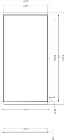 картинка Рамка для светильника Frame for plaster 930234 от магазина BTSvet