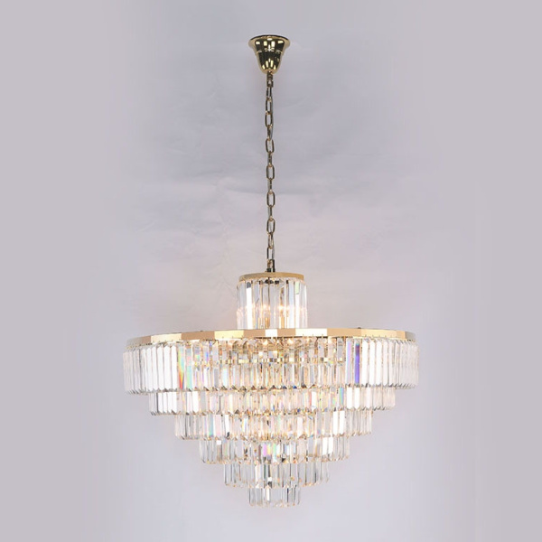 картинка Подвесной светильник хрустальный 31124/S gold от магазина BTSvet
