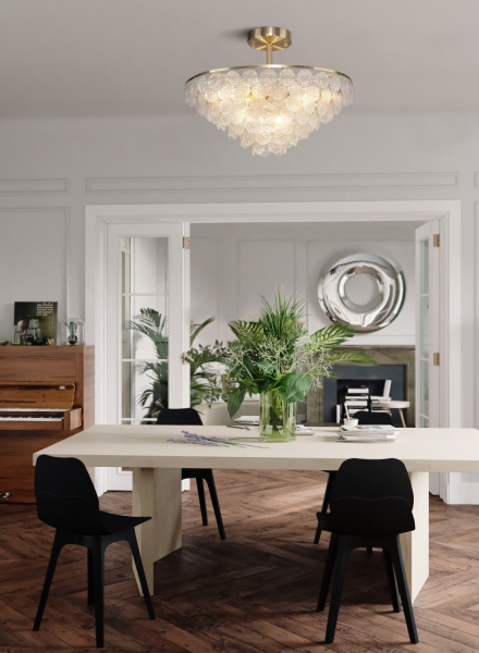 картинка Потолочная люстра Mazzo MOD130CL-11G от магазина BTSvet