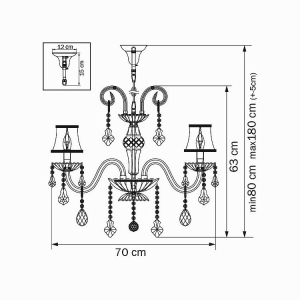 картинка Подвесная люстра NATIVO 715087 от магазина BTSvet
