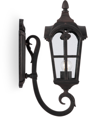 картинка Настенный фонарь уличный Albion O413WL-01BZ1 IP44 от магазина BTSvet