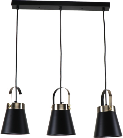 Подвесной светильник MD.3607-3-P BK+AB