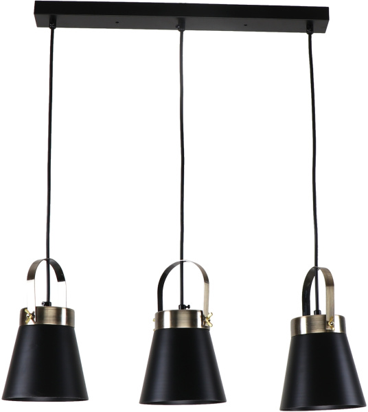 Подвесной светильник MD.3607-3-P BK+AB
