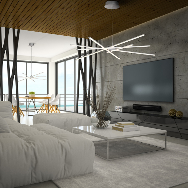 картинка Подвесная светодиодная люстра Star Led 5911 от магазина BTSvet