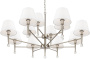 картинка Подвесная люстра Rosemary FR2190PL-12N от магазина BTSvet