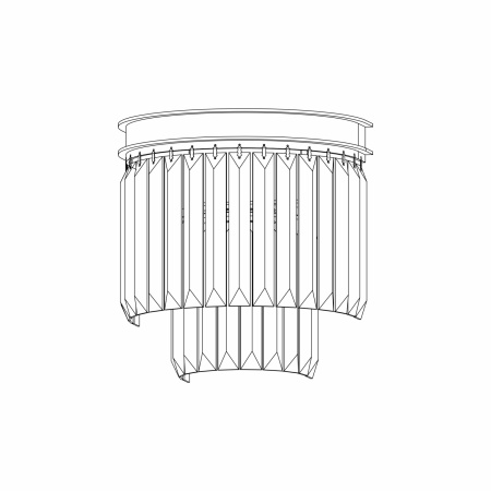 картинка Настенный светильник хрустальный Мартин CL332331 от магазина BTSvet