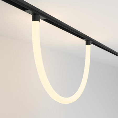 картинка Трековый подвесной светильник 48V Tau TR101-2-20W3K-B от магазина BTSvet