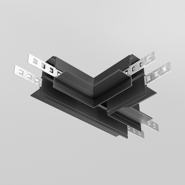 картинка Соединитель T-образный встраиваемого магнитного шинопровода Accessories for Exility TRA034CT-42B от магазина BTSvet
