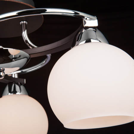 картинка Люстра венге 9654/3 хром/венге от магазина BTSvet