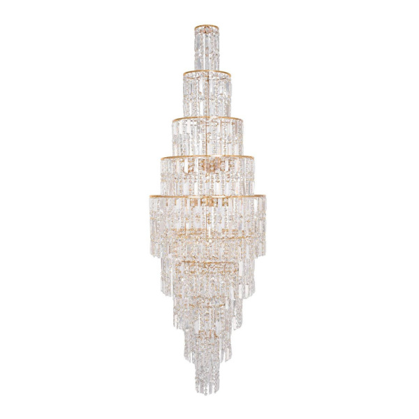 Каскадная хрустальная люстра Valencia Valencia E 1.10.50.501 G