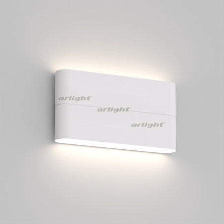 картинка Фасадный светильник светодиодный SP-Wall-170WH-Flat-12W Warm White (Arlight, IP54 Металл, 3 года) 020802 от магазина BTSvet