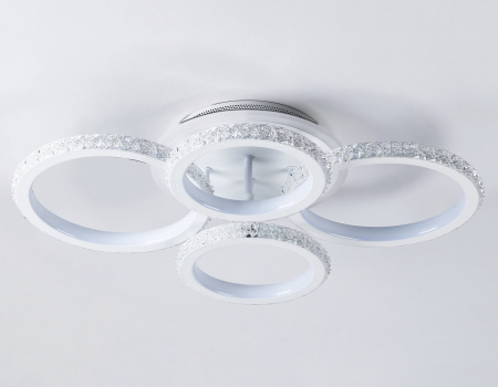 картинка Потолочная люстра светодиодная с RGB подсветкой и пультом Original FA9524 от магазина BTSvet