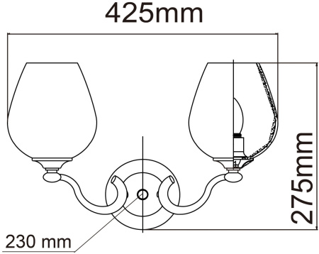 картинка Бра Палермо 386026602 от магазина BTSvet