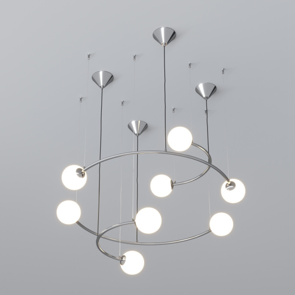 картинка Подвесная люстра светодиодная Brook 360/8 от магазина BTSvet