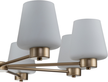 картинка Люстра подвесная Tulip V000002 (13004/8P Gold) от магазина BTSvet