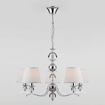 Подвесная люстра хрустальная Sortino 60097/5