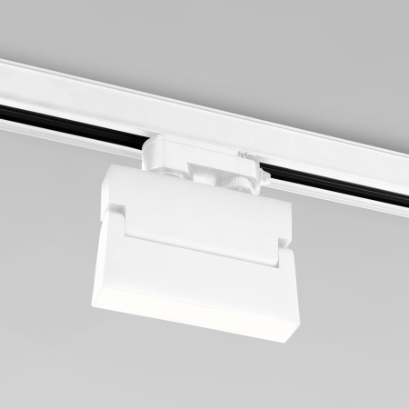 картинка Трековый светильник для трехфазного шинопровода Arda белый 10 Вт 4200 K 85019/01 от магазина BTSvet