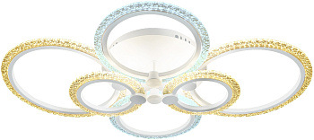 Потолочная люстра светодиодная с пультом регулировкой цветовой температуры и яркости Acrylica FA4065