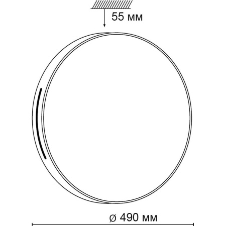 картинка Настенно-потолочный светильник Geta Coffee 2075/EL от магазина BTSvet