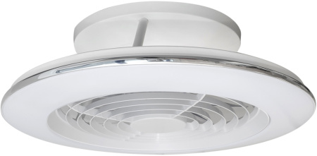 картинка Потолочная люстра светодиодная с вентилятором с пультом и управлением смартфоном регулировкой цветовой температуры и яркости Alisio 7493 от магазина BTSvet