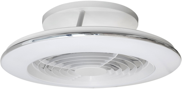 картинка Потолочная люстра светодиодная с вентилятором с пультом и управлением смартфоном регулировкой цветовой температуры и яркости Alisio 7493 от магазина BTSvet