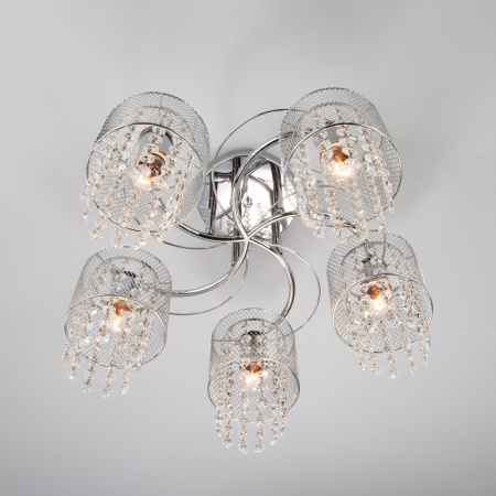 картинка Потолочная люстра Bonnie 30137/5 хром от магазина BTSvet