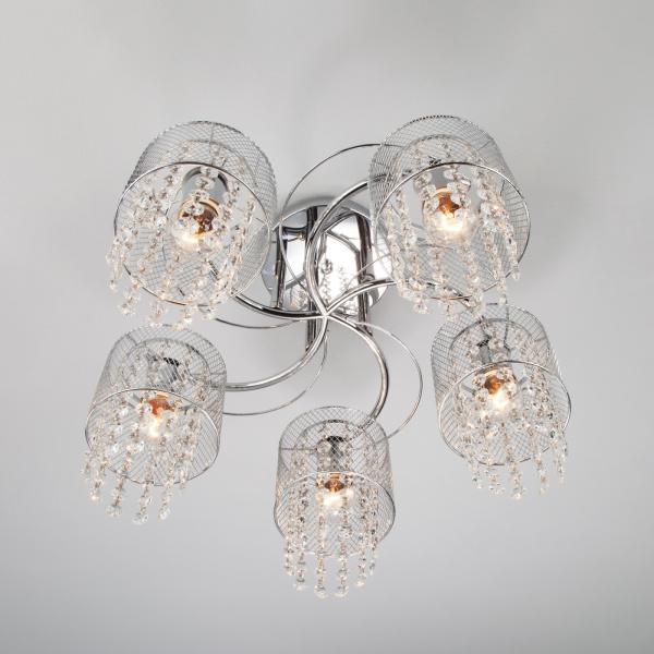 картинка Потолочная люстра Bonnie 30137/5 хром от магазина BTSvet