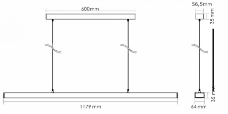 картинка Подвесной светильник Office Three 342147 от магазина BTSvet