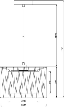 картинка Подвесной светильник Escada ZAMBEZE 10181/1S от магазина BTSvet