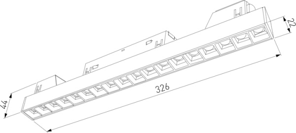 картинка Трековый светильник Slim Magnetic 85006/01 от магазина BTSvet